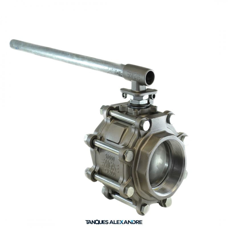 Válvula esfera – Tripartida