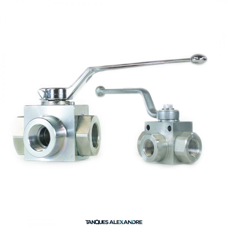 Válvula Esfera 3 vias